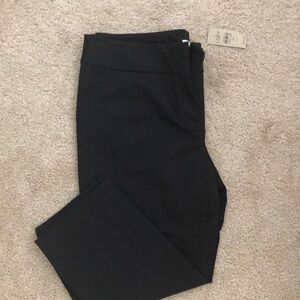 Ann Taylor Loft Black capri Dress Pants